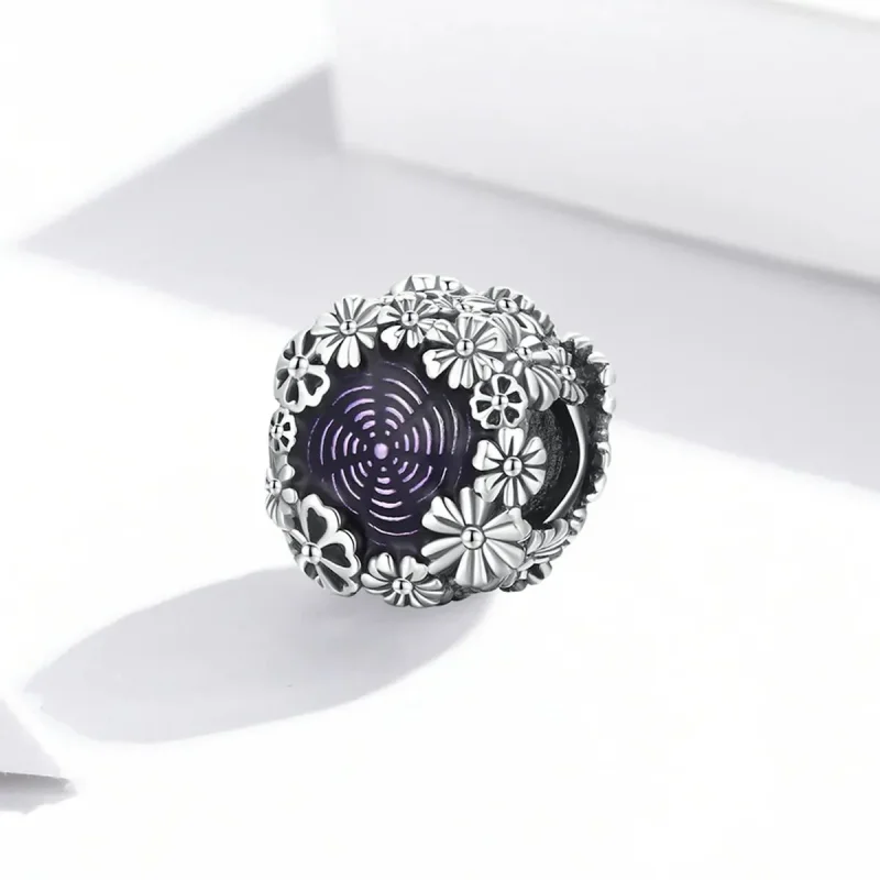 (zdjęcie do) Charms Typu Pandora Retro Kwiaty - SCC2096 - Wyświetl 2