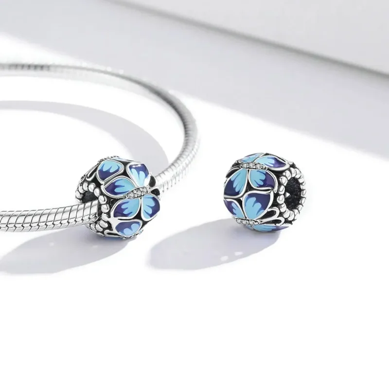 (zdjęcie do) Charms Typu Pandora retro motyl - SCC1977 - Wyświetl 4