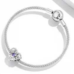 Charms Typu Pandora retro serce - SCC2158