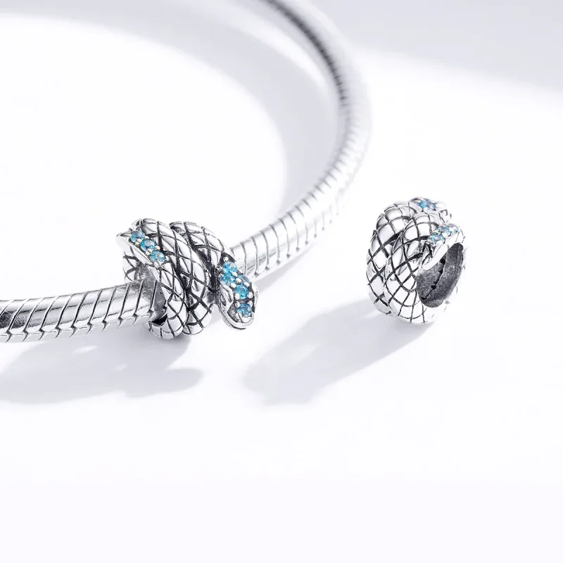 (zdjęcie do) Charms Typu Pandora Retro Wąż - SCC1351 - Wyświetl 4