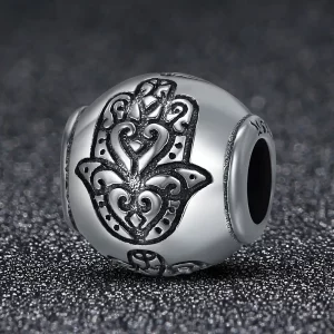 Charms Typu Pandora Ręka Fatimy - SCC306