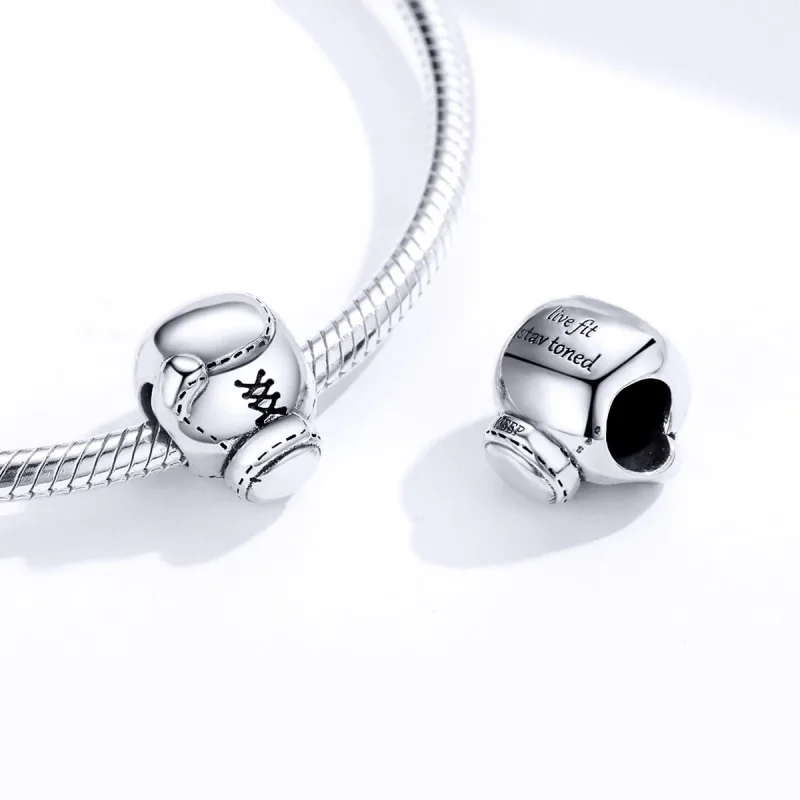(zdjęcie do) Charms Typu Pandora Rękawica bokserska - SCC1325 - Wyświetl 4