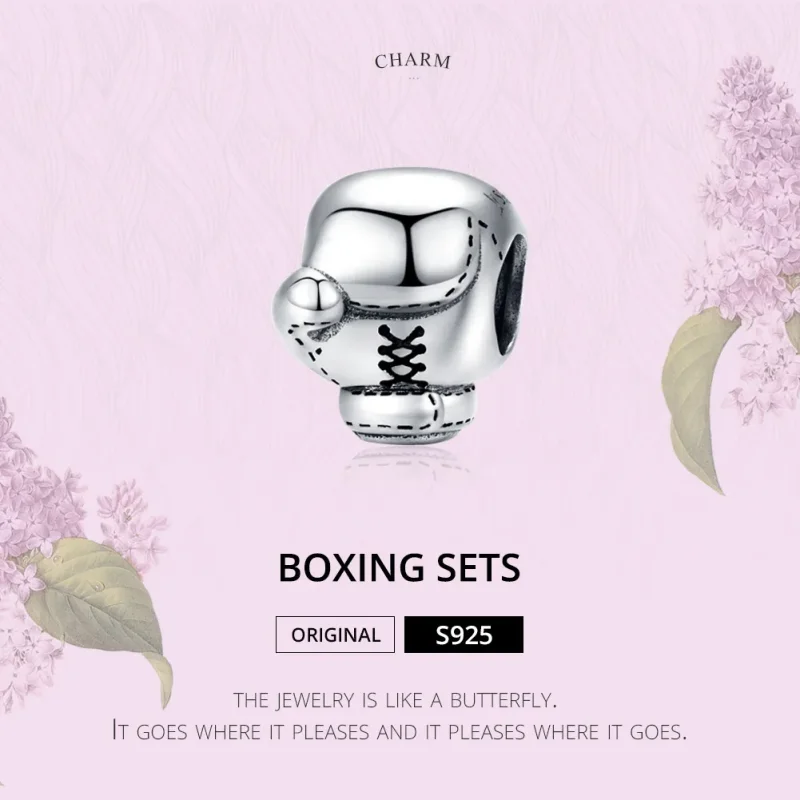 (zdjęcie do) Charms Typu Pandora Rękawica bokserska - SCC1325 - Wyświetl 6