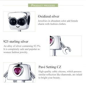 Charms Typu Pandora Robot Didi - SCC885