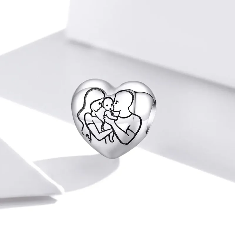 (zdjęcie do) Charms Typu Pandora Rodzina - BSC494 - Wyświetl 2