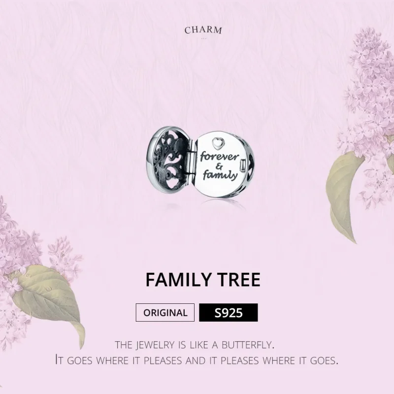 (zdjęcie do) Charms Typu Pandora Rodzina na zawsze - SCC1259 - Wyświetl 2