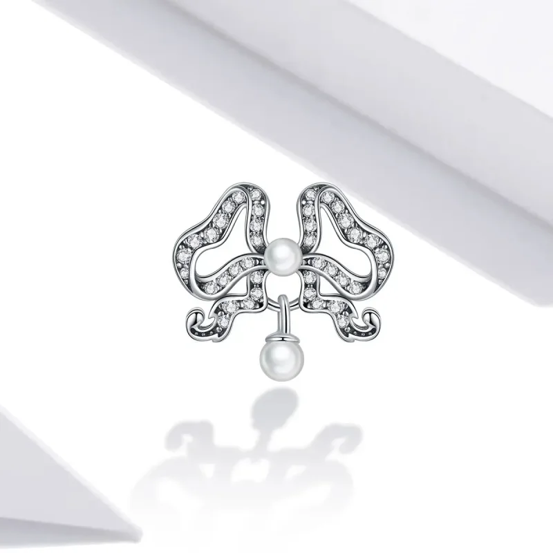 (zdjęcie do) Charms Typu Pandora Romantyczna kokardka - SCC1785 - Wyświetl 2
