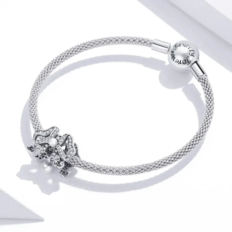 (zdjęcie do) Charms Typu Pandora Romantyczna kokardka - SCC1785 - Wyświetl 3