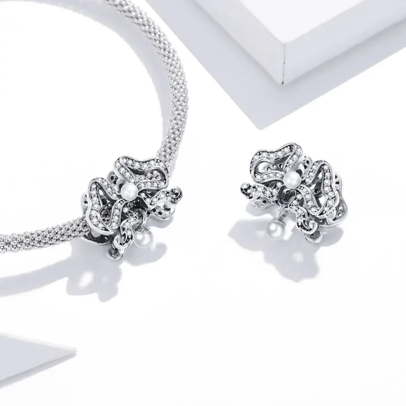 (zdjęcie do) Charms Typu Pandora Romantyczna kokardka - SCC1785 - Wyświetl 4