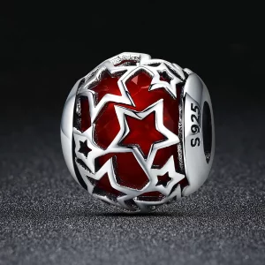 Charms Typu Pandora Romantyczne Gwiazdy - SCC509