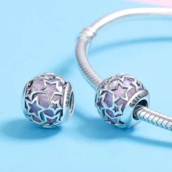 Charms Typu Pandora Romantyczne Gwiazdy - SCC510
