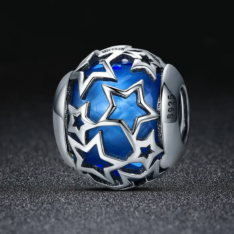 (zdjęcie do) Charms Typu Pandora Romantyczne Gwiazdy - SCC511 - Wyświetl 2
