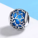 Charms Typu Pandora Romantyczne Gwiazdy - SCC511