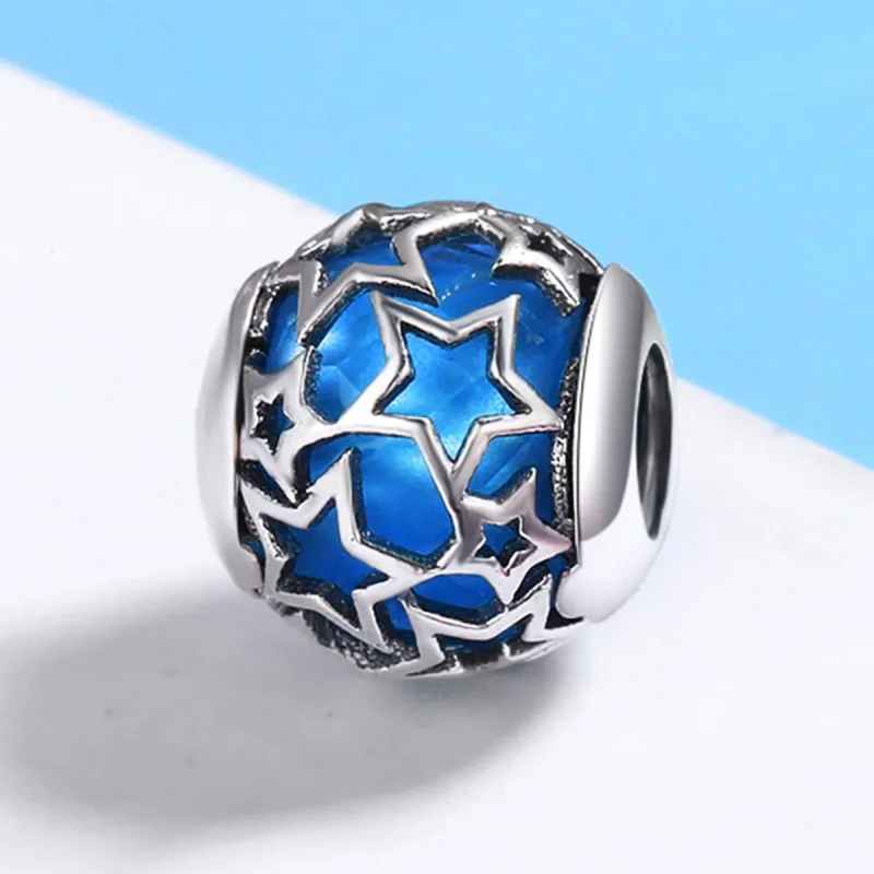 (zdjęcie do) Charms Typu Pandora Romantyczne Gwiazdy - SCC511 - Wyświetl 3