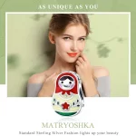 Charms Typu Pandora Rosyjska lalka - SCC1086