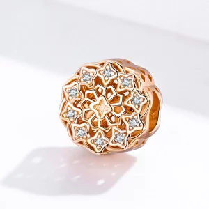 Charms Typu Pandora Różowe okno - SCC1279