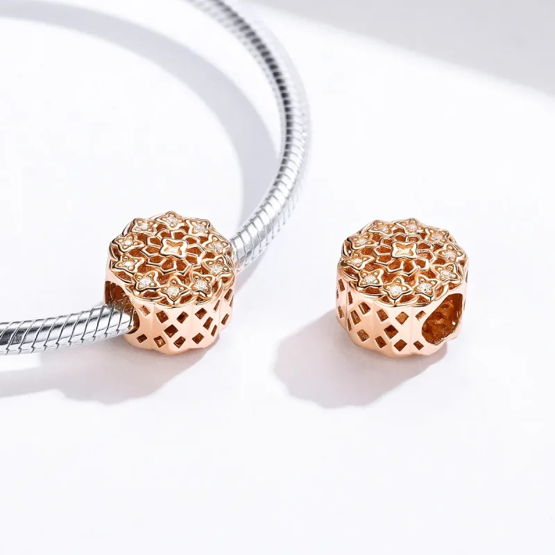 (zdjęcie do) Charms Typu Pandora Różowe okno - SCC1279 - Wyświetl 4