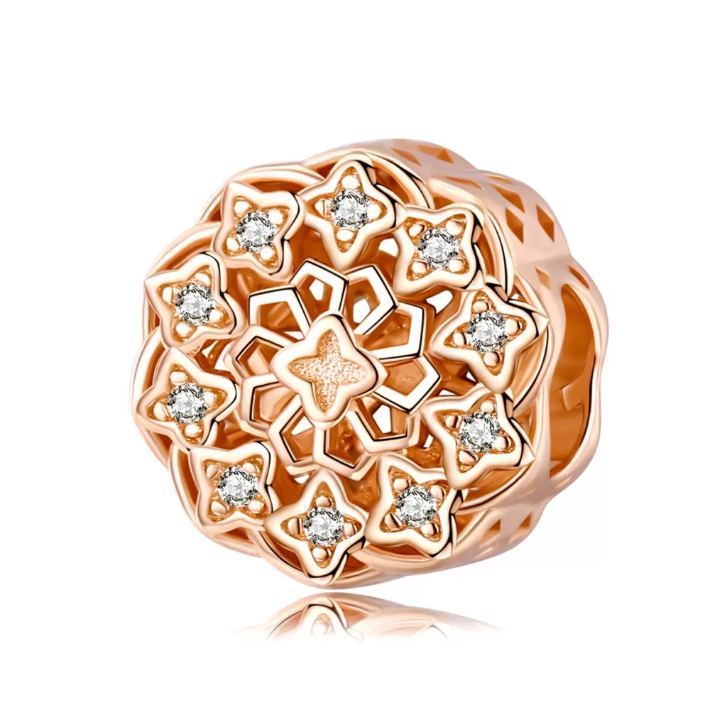 Charms Typu Pandora Różowe okno - SCC1279