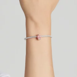 Charms Typu Pandora Różowe Rękawiczki - SCC2001