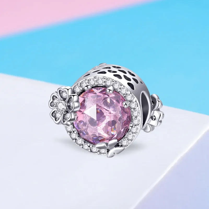 (zdjęcie do) Charms Typu Pandora Różowy Smak - SCC904 - Wyświetl 2