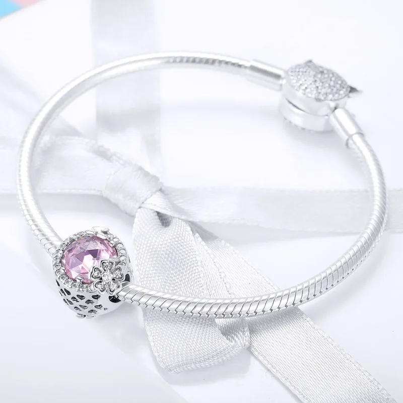 (zdjęcie do) Charms Typu Pandora Różowy Smak - SCC904 - Wyświetl 3