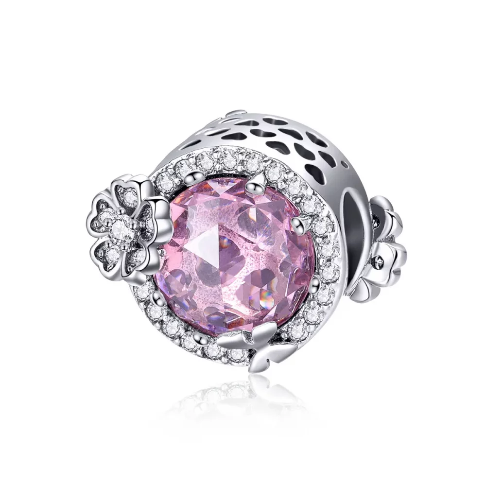 Charms Typu Pandora Różowy Smak - SCC904