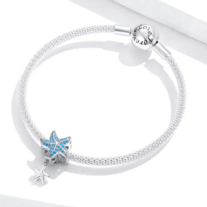 (zdjęcie do) Charms Typu Pandora Rozgwiazda oceaniczna - BSC252 - Wyświetl 3