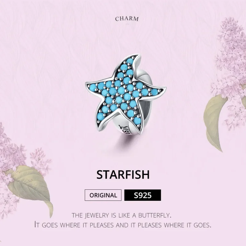 (zdjęcie do) Charms Typu Pandora Rozgwiazda - SCC1313 - Wyświetl 2