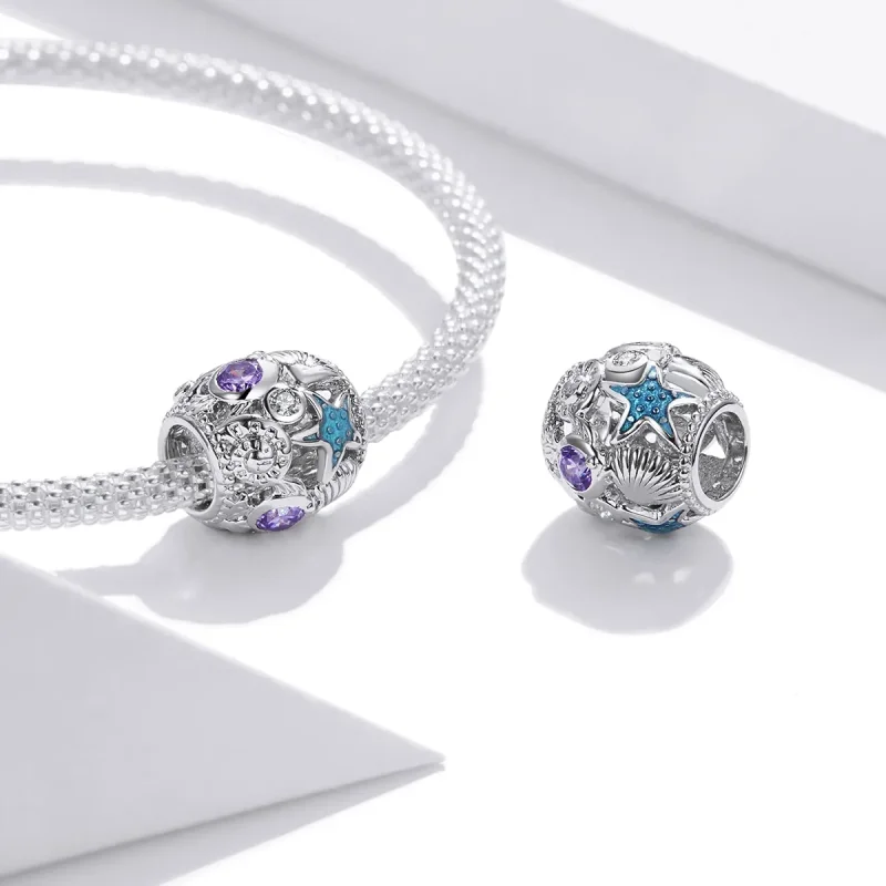 (zdjęcie do) Charms Typu Pandora Rozgwiazdy i muszle - SCC1805 - Wyświetl 4