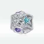Charms Typu Pandora Rozgwiazdy i muszle - SCC1805