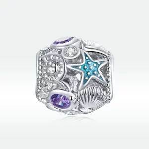 Charms Typu Pandora Rozgwiazdy i muszle - SCC1805