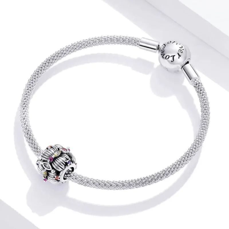(zdjęcie do) Charms Typu Pandora Rozkwiecony - SCC1684 - Wyświetl 3