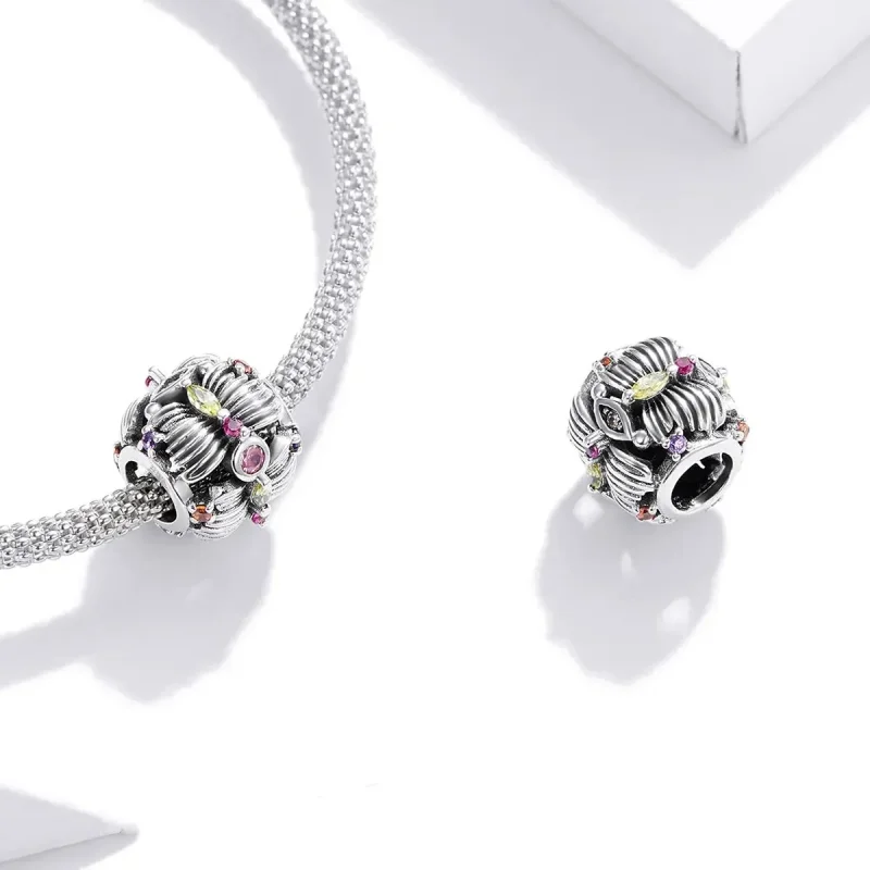 (zdjęcie do) Charms Typu Pandora Rozkwiecony - SCC1684 - Wyświetl 4