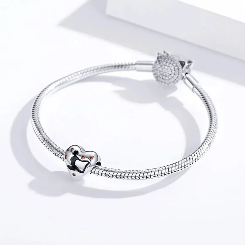 (zdjęcie do) Charms Typu Pandora Ruchy jogi - SCC1710 - Wyświetl 3