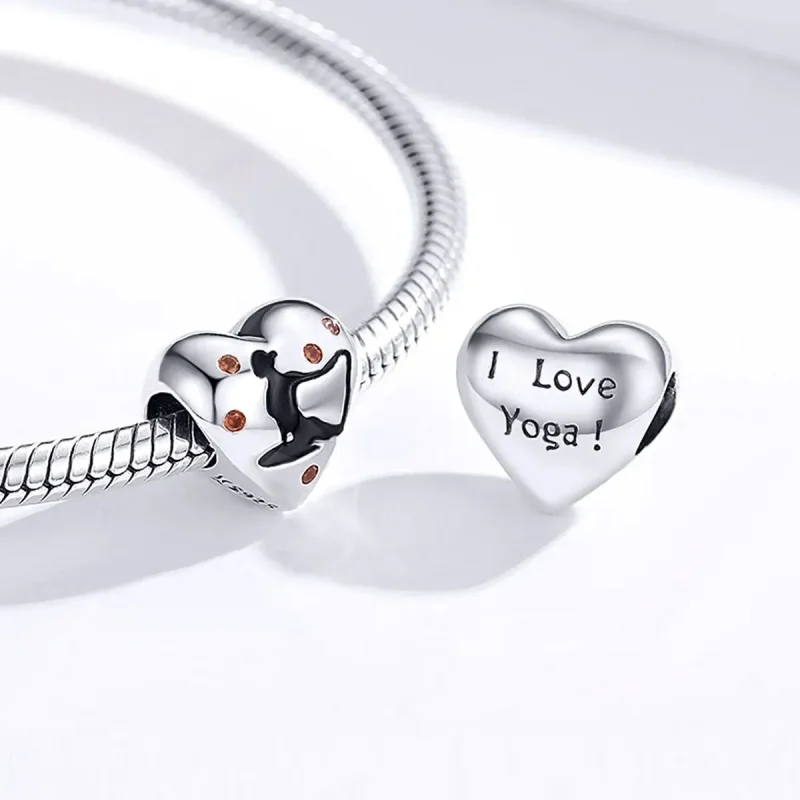 (zdjęcie do) Charms Typu Pandora Ruchy jogi - SCC1710 - Wyświetl 4
