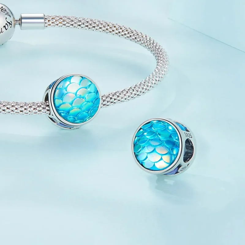 (zdjęcie do) Charms Typu Pandora Rybie łuski - SCC2412 - Wyświetl 4