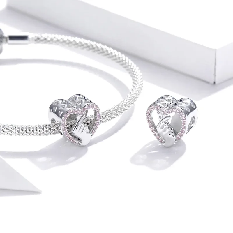 (zdjęcie do) Charms Typu Pandora Serce palec - SCC1690 - Wyświetl 4