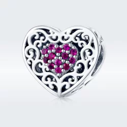Charms Typu Pandora Serce - SCC1109