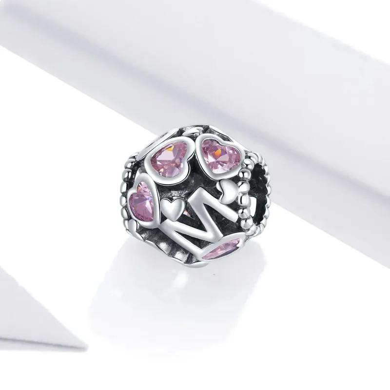 (zdjęcie do) Charms Typu Pandora Sferyczne Serce - BSC421 - Wyświetl 2