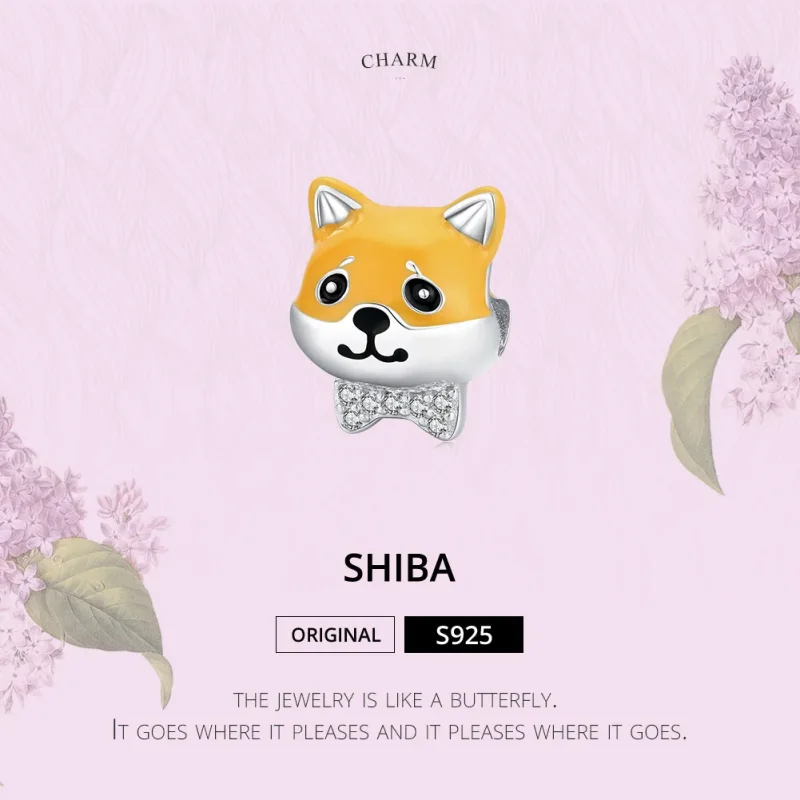 (zdjęcie do) Charms Typu Pandora Shiba Inu - BSC188 - Wyświetl 6