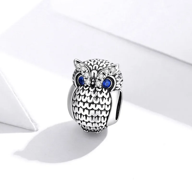 (zdjęcie do) Charms Typu Pandora Shining Sowa - SCC1607 - Wyświetl 2