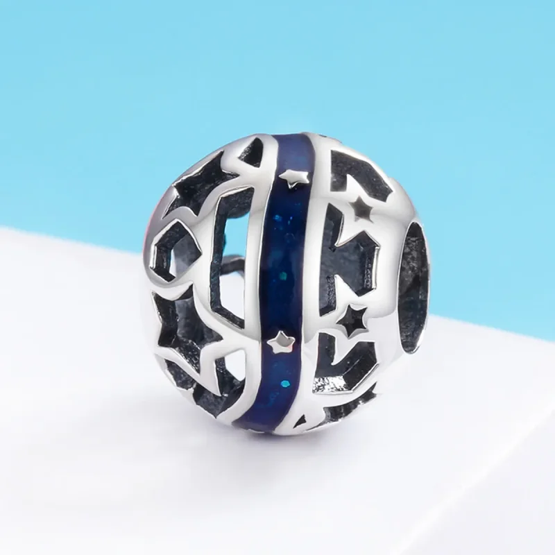 (zdjęcie do) Charms Typu Pandora Shining Star rzeki - SCC640 - Wyświetl 3