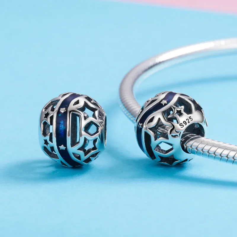 (zdjęcie do) Charms Typu Pandora Shining Star rzeki - SCC640 - Wyświetl 5