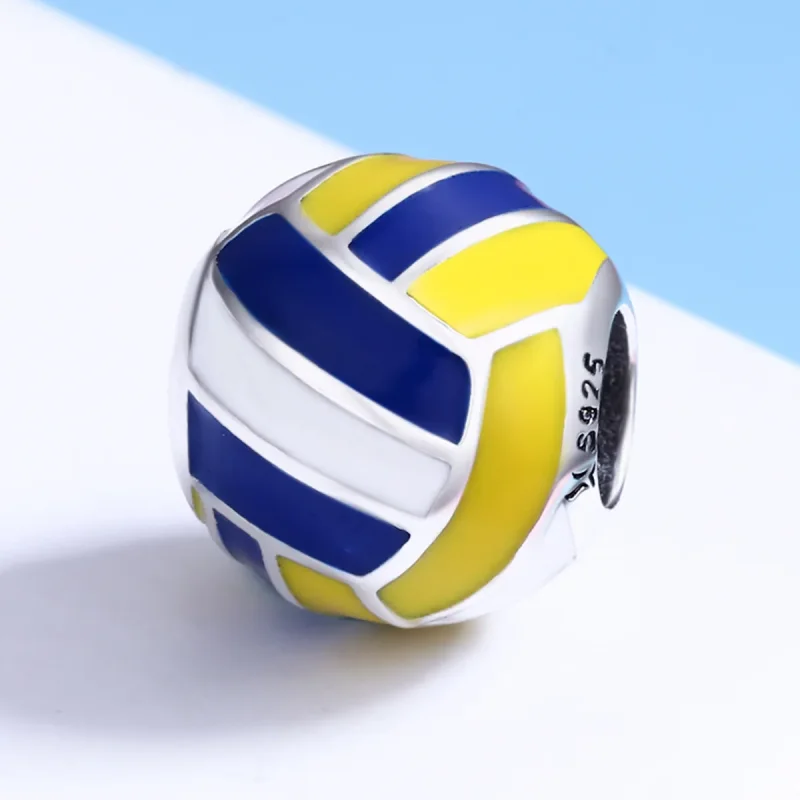 (zdjęcie do) Charms Typu Pandora Siatkówka plażowa - SCC448 - Wyświetl 4