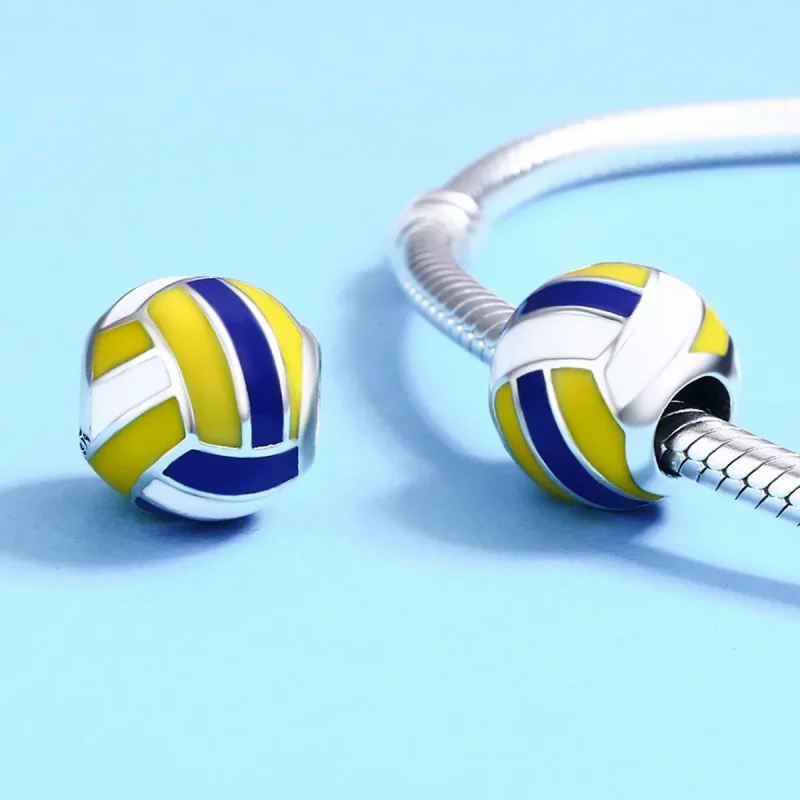 (zdjęcie do) Charms Typu Pandora Siatkówka plażowa - SCC448 - Wyświetl 6