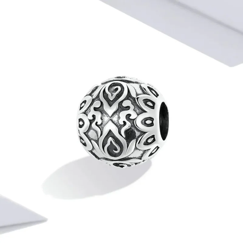 (zdjęcie do) Charms Typu Pandora Siedzący Budda i Lotos - SCC2168 - Wyświetl 2