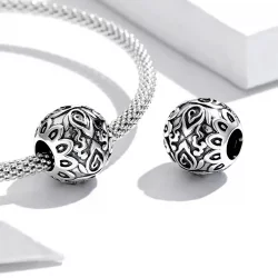 Charms Typu Pandora Siedzący Budda i Lotos - SCC2168
