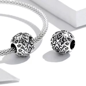 Charms Typu Pandora Siedzący Budda i Lotos - SCC2168