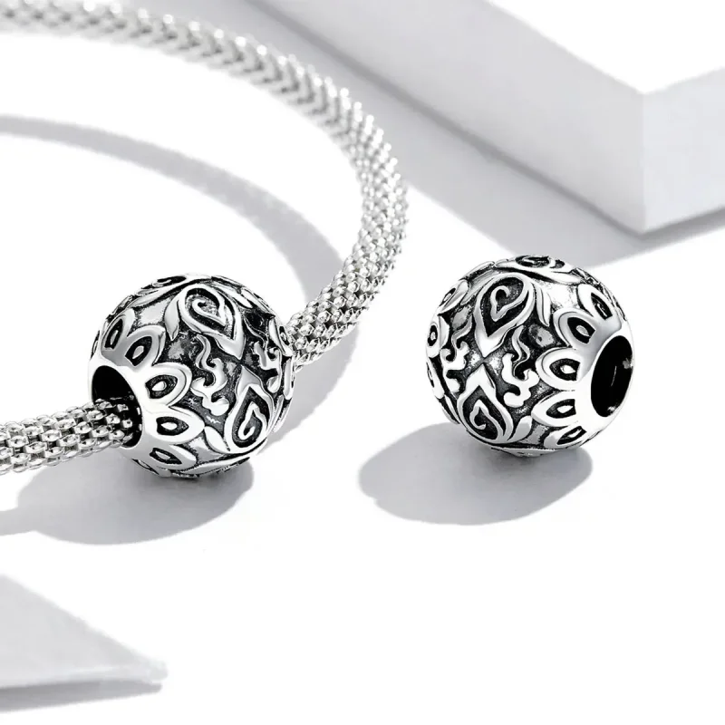 (zdjęcie do) Charms Typu Pandora Siedzący Budda i Lotos - SCC2168 - Wyświetl 4