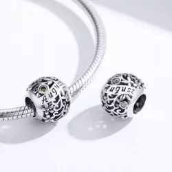 Charms Typu Pandora Sierpniowy kamień narodzin perydotu - SCC1385-8